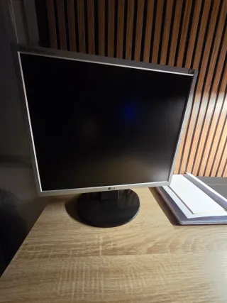 Monitor LG Flatron 19'' Plata/Negro