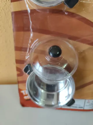 Set de cacharritos para cocinitas infantil nuevo.