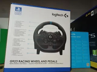 Volante Logitech G923 Trueforce Nuevo con caja