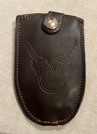 Monedero de cuero para llaves