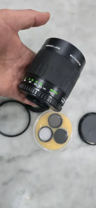 Vivitar 500mm F8 Obiettivo Mirror Macro 1:2.7