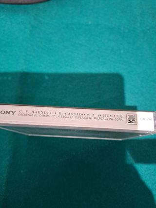 Minidisc Clásico Schumann Cassadó Haendel