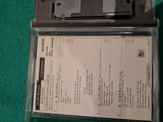 Minidisc Clásico Schumann Cassadó Haendel