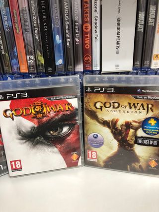 Lote God of War 3 y Ascension