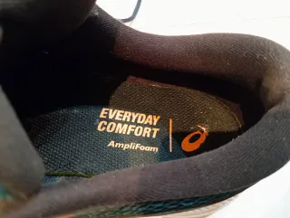 Zapatillas Asics Gel Azul y Naranja