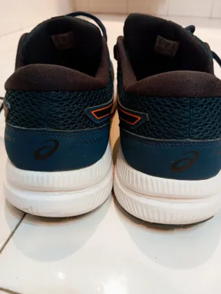 Zapatillas Asics Gel Azul y Naranja
