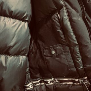 Plumífero Columbia Negro Talla XXL