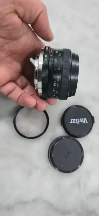 Vivitar MC 28mm 1:2.8 Grandangolare yashica contax