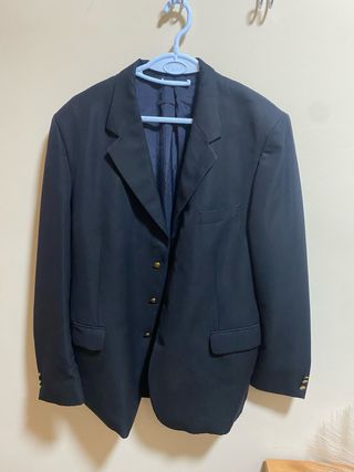 Americana azul hombre