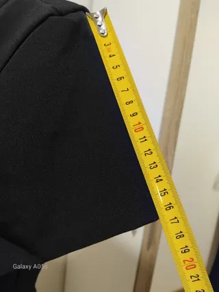 Vestido negro mujer con cinturón