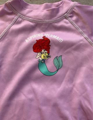 Conjunto bañador niña Ariel y Flounder