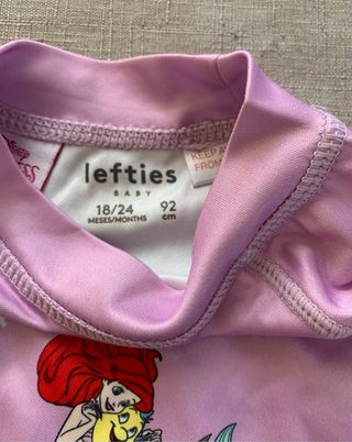 Conjunto bañador niña Ariel y Flounder