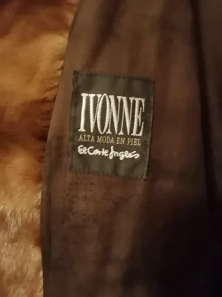 Abrigo de pelo natural lujo mujer