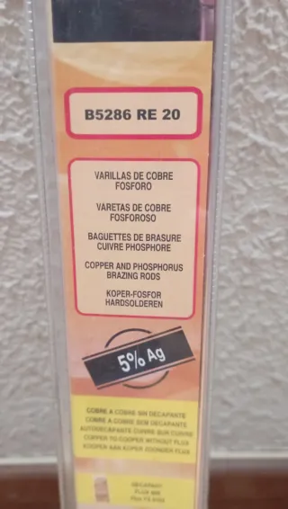 5 kg Barra Argento 5% Fosforosa