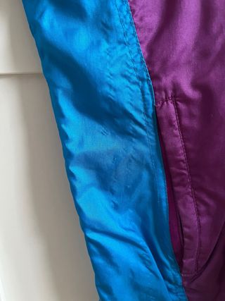 Chaqueta Vintage Adidas Azul y Morado