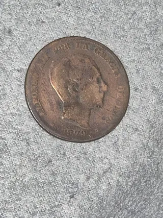 Moneda Alfonso XII/XIII 1878