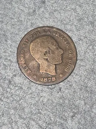 Moneda Alfonso XII/XIII 1878