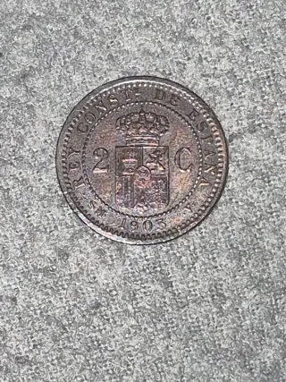 Moneda Alfonso XII/XIII 1878