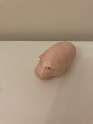 Figura de Cerdo Hecha a Mano