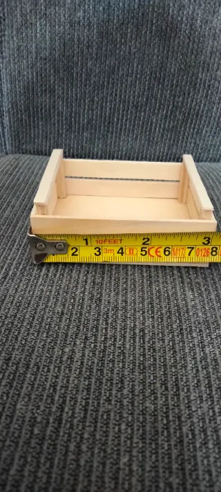 Cassetta in legno naturale