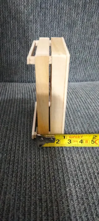 Cassetta in legno naturale