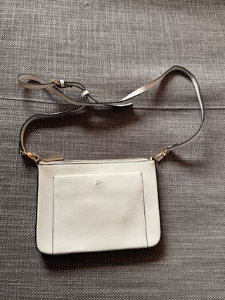 Elegante bolso blanco, pequeño