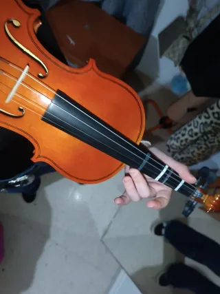 Violín 1/2 con funda, arco y resina