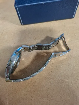 Reloj Pulsera Acero Hombre Bricleting Rojo