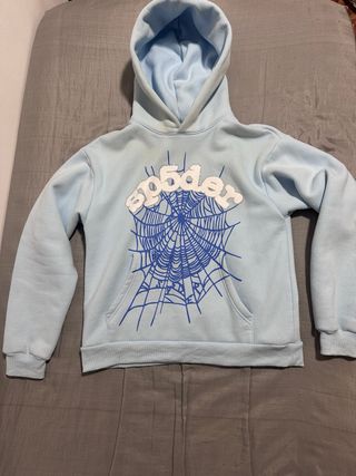 Sudadera Sp5der Azul