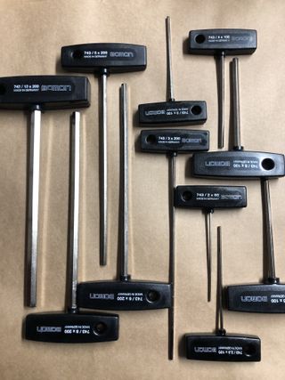 Set di chiavi Allen con manico in T (11 P.)