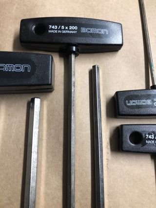 Set di chiavi Allen con manico in T (11 P.)