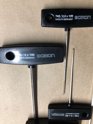 Set di chiavi Allen con manico in T (11 P.)