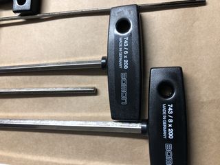 Set di chiavi Allen con manico in T (11 P.)