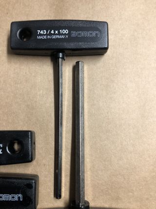 Set di chiavi Allen con manico in T (11 P.)