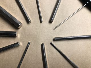 Set di chiavi Allen con manico in T (11 P.)