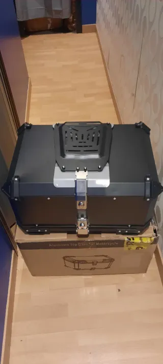 Cajón Aluminio Top Case Moto