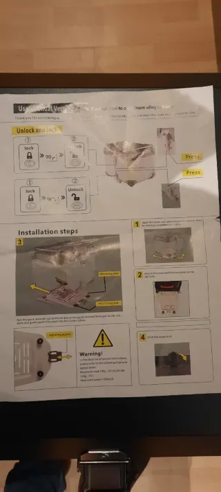 Cajón Aluminio Top Case Moto