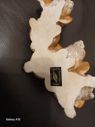 Statuine conigli vintage in resina