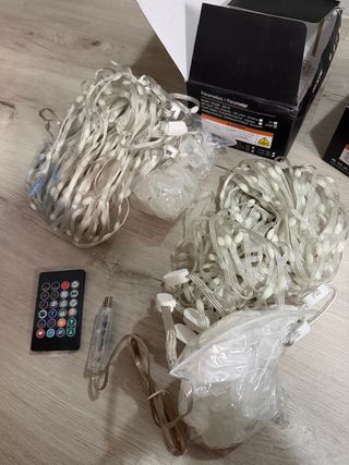 2x Cortina LED Inteligente RGB Multicolor