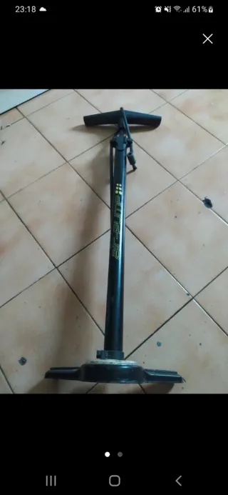 Bomba de aire para bicicleta