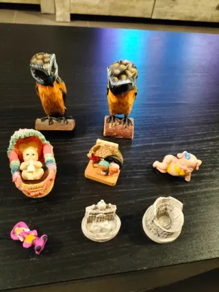 Lote figuras decorativas varias