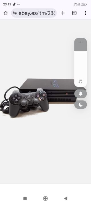 PlayStation 2 Negra Cables + Juegos