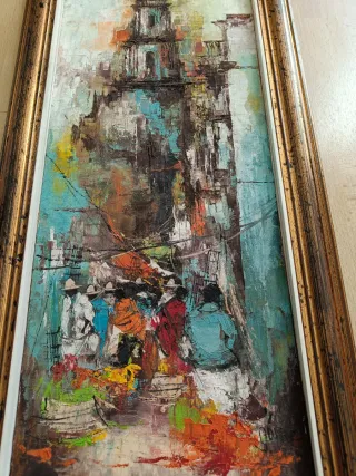 Cuadro México Pintor Mexicano Gómez