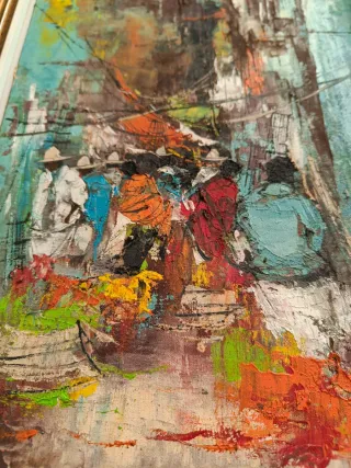 Cuadro México Pintor Mexicano Gómez