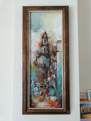 Cuadro México Pintor Mexicano Gómez