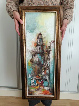 Cuadro México Pintor Mexicano Gómez