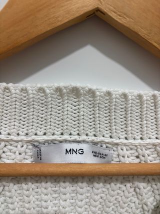 Jersey blanco de punto