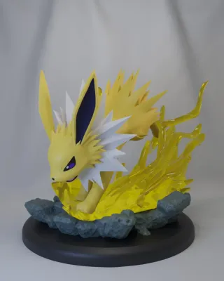 FIGURA JOLTEON POKEMON RESINA 3D