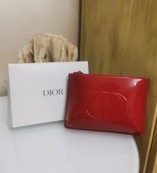 Pochette vernice rossa