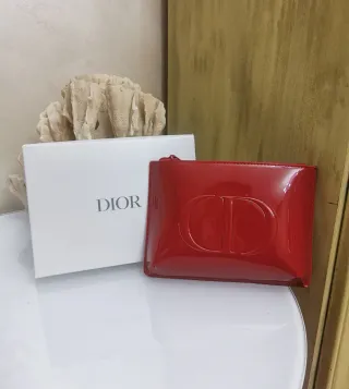 Pochette vernice rossa
